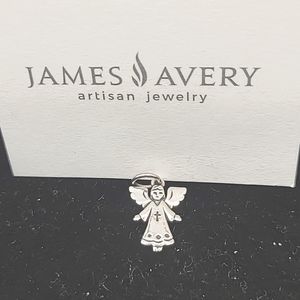 James Avery Sterling Silver Adorned Angel Charm
